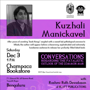 Book Launch: Conversations Regarding the Fatalistic Outlook of the Common Man
