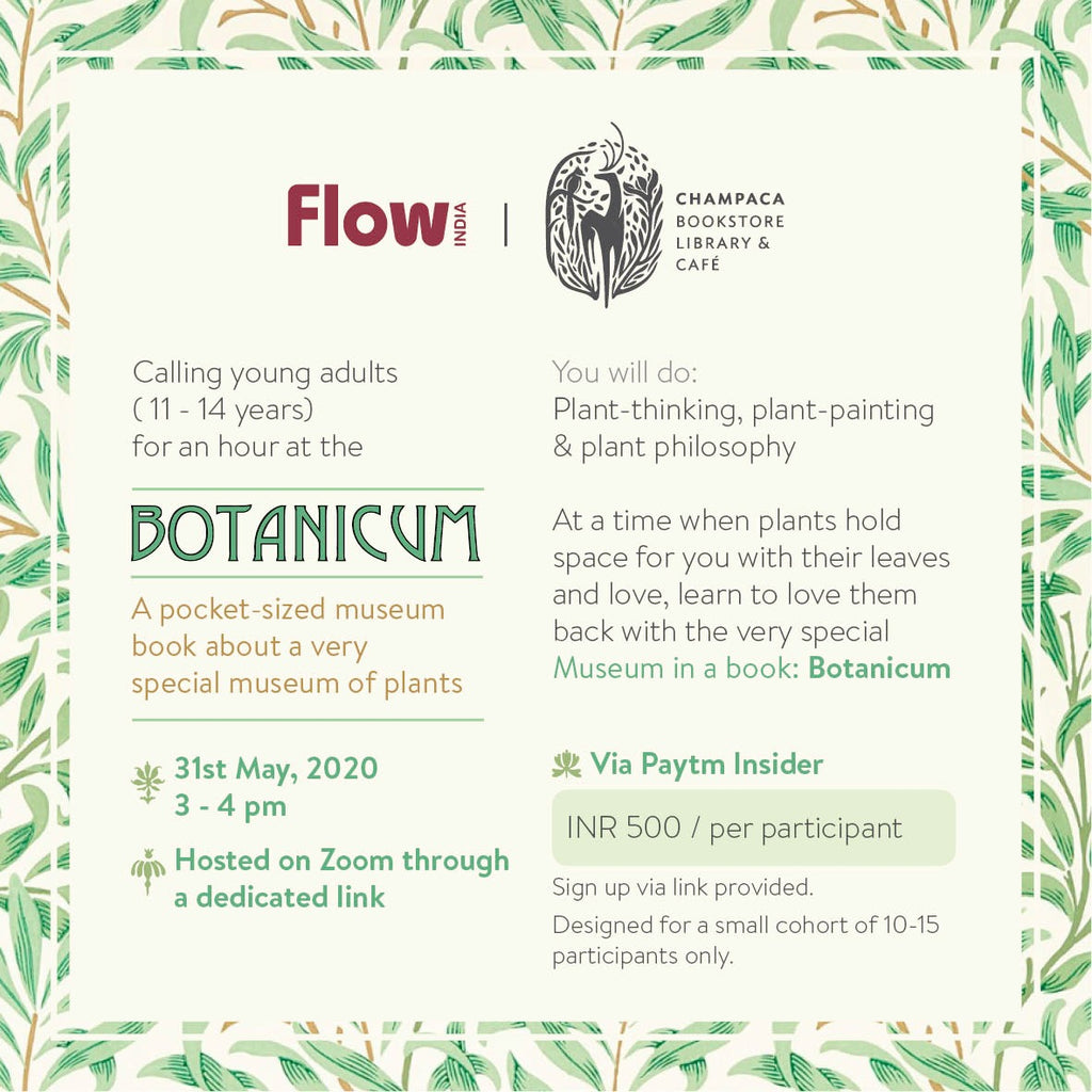 Online Children’s Workshop: “Botanicum” by Flow India