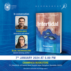 Bangalore book launch of 'Intertidal' | 7, January, 5:00 PM
