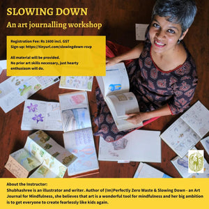 Slowing Down —  An Art Journalling Workshop