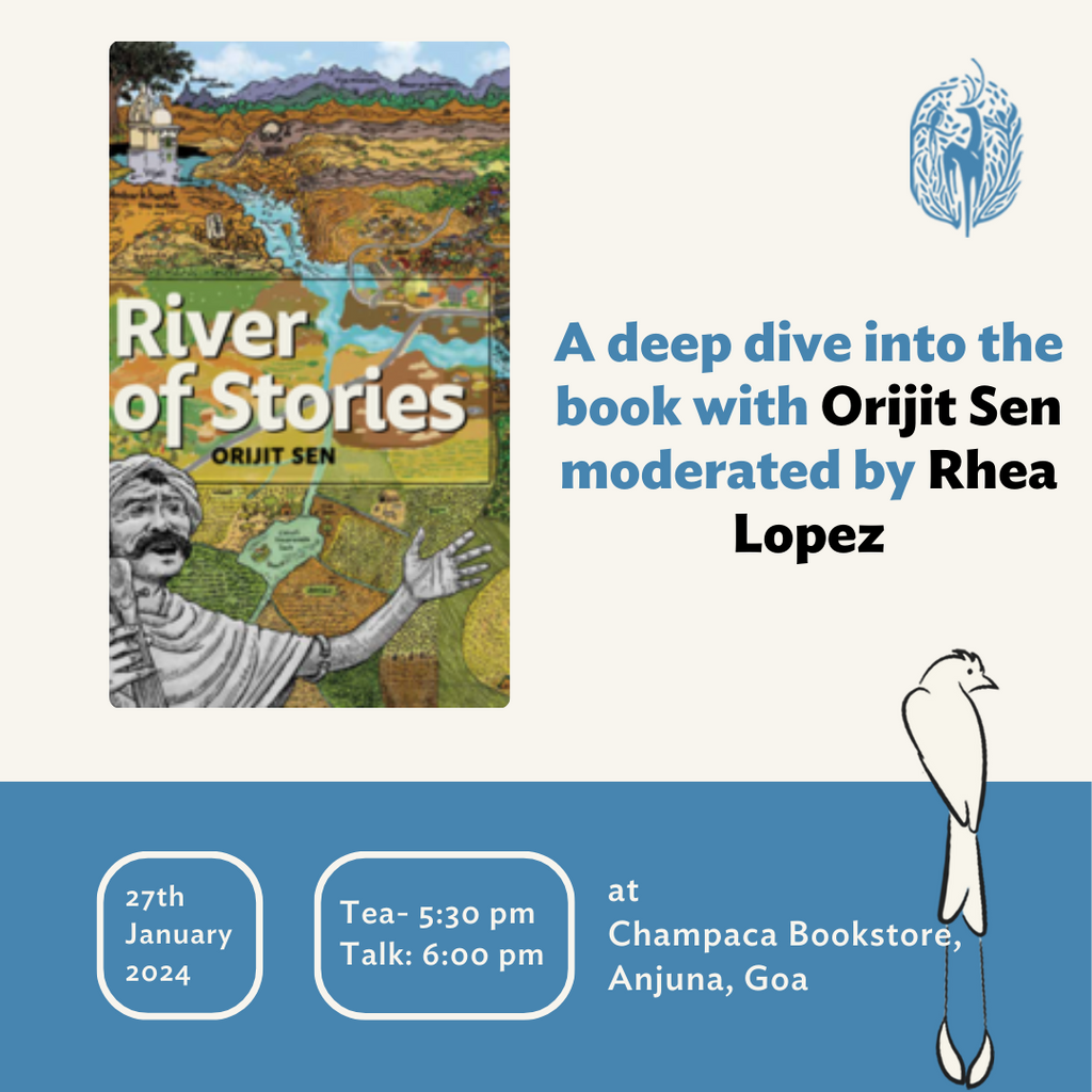 Orijit Sen in conversation with Rhea Lopez at Goa | 27, January, 5:30 PM
