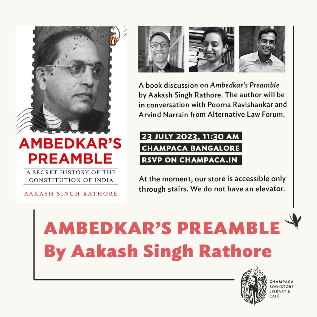 Ambedkar's Preamble: A Book Discussion!