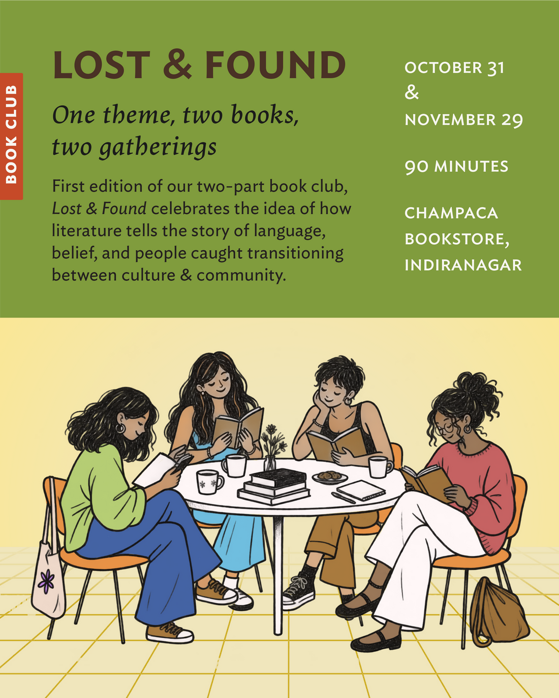 Lost & Found: A Book Club at Champaca