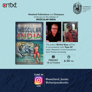 Instagram Live / Book Launch — Muscular India by Michiel Bass