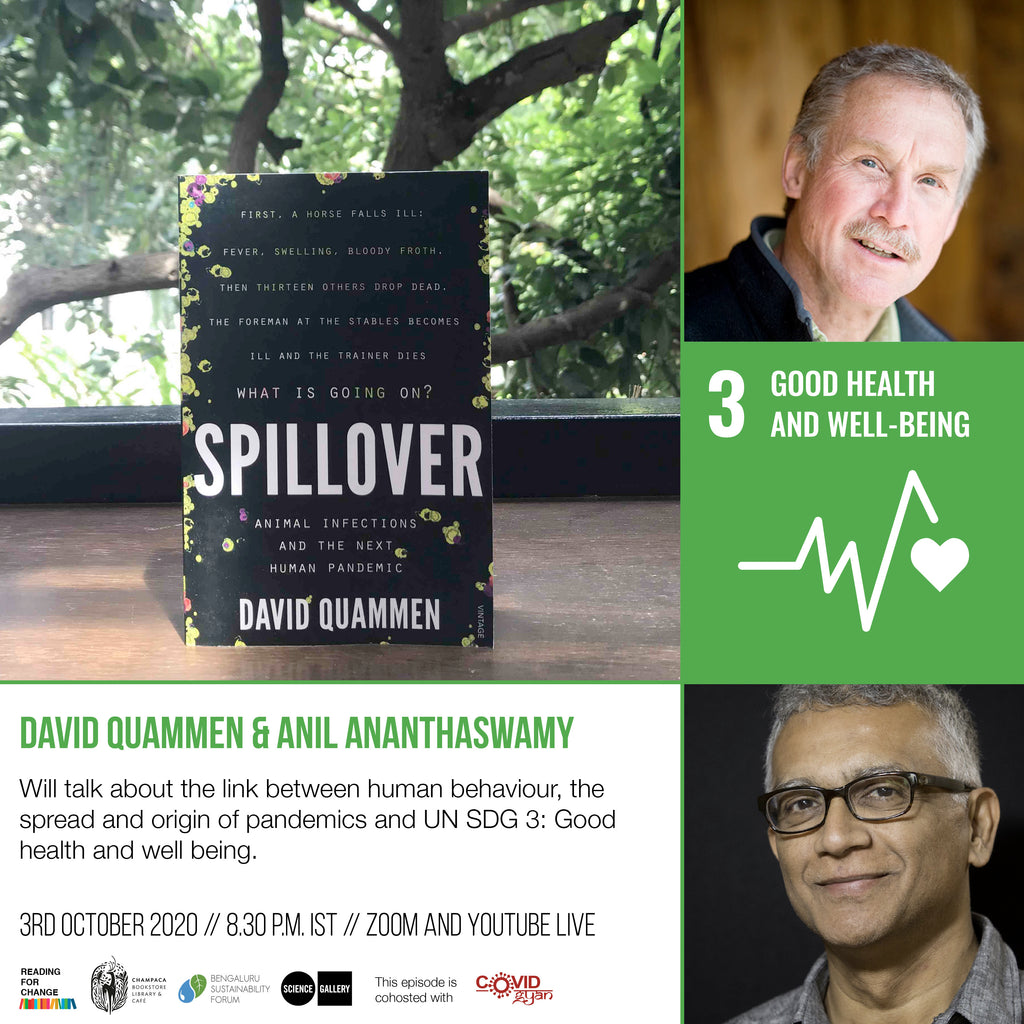 Reading For Change — SDG 3 with David Quammen and Anil Ananthaswamy