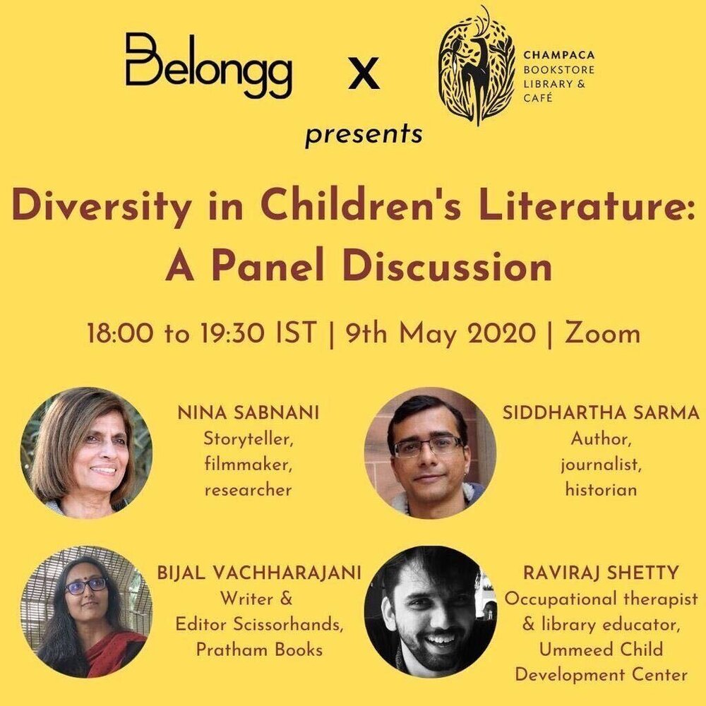 Online Event: Belongg & Champaca presents Diversity in Children's Literature