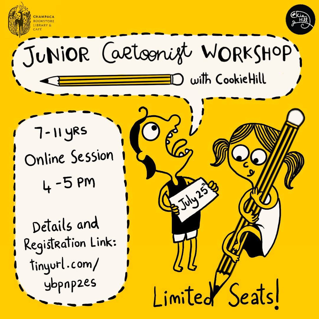 Junior Cartoonist Workshop with  CookieHill