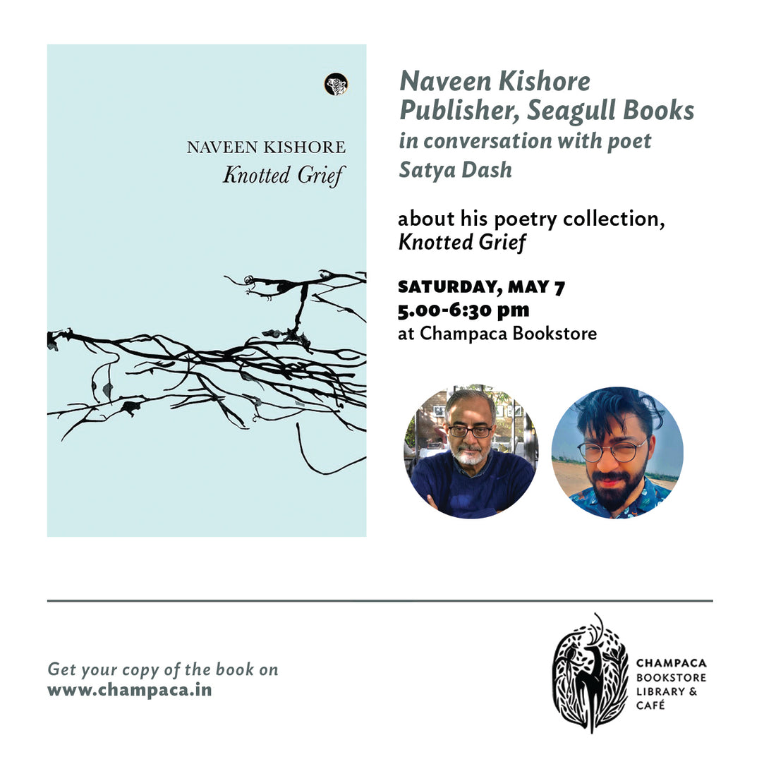 Knotted Grief — Poet Naveen Kishore in conversation with Satya Dash