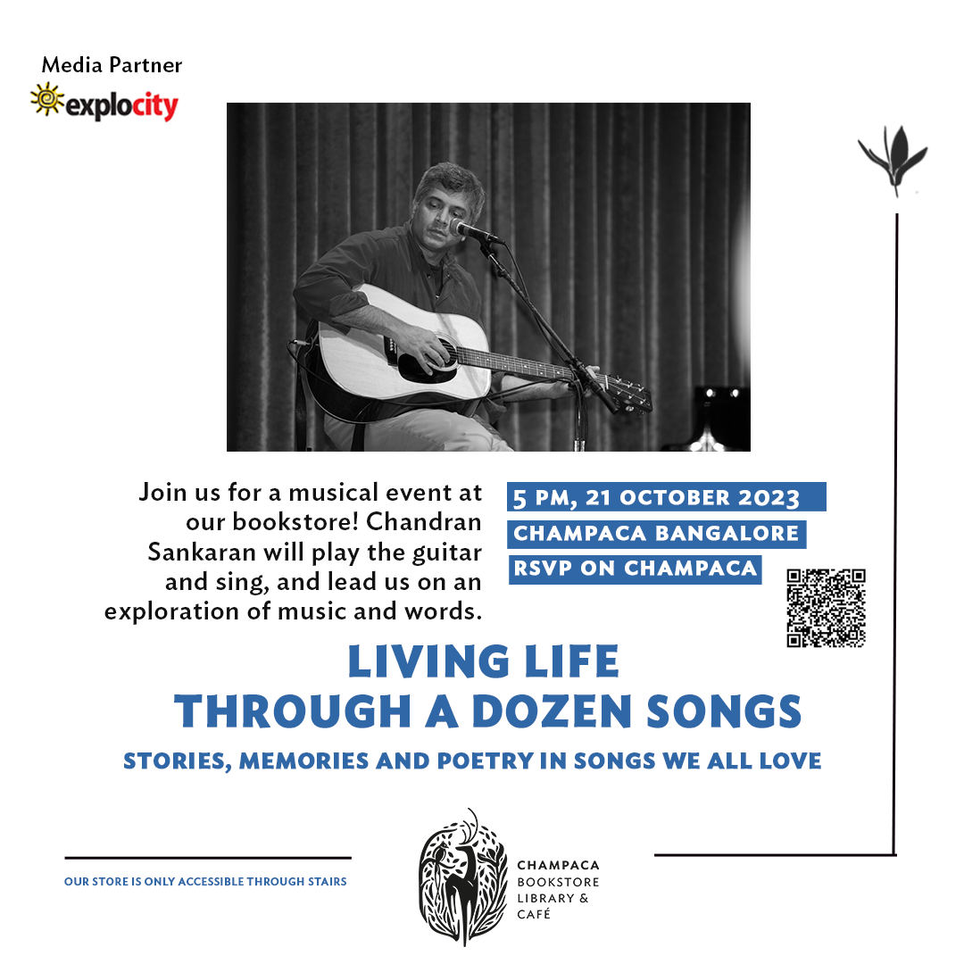 A musical evening with Chandran Sankaran! | 21 October 2023