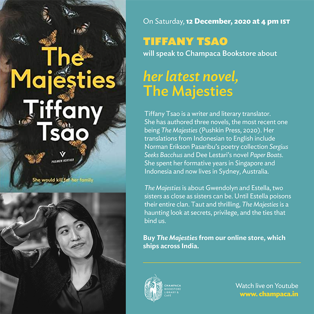 The Majesties – Conversation with Tiffany Tsao