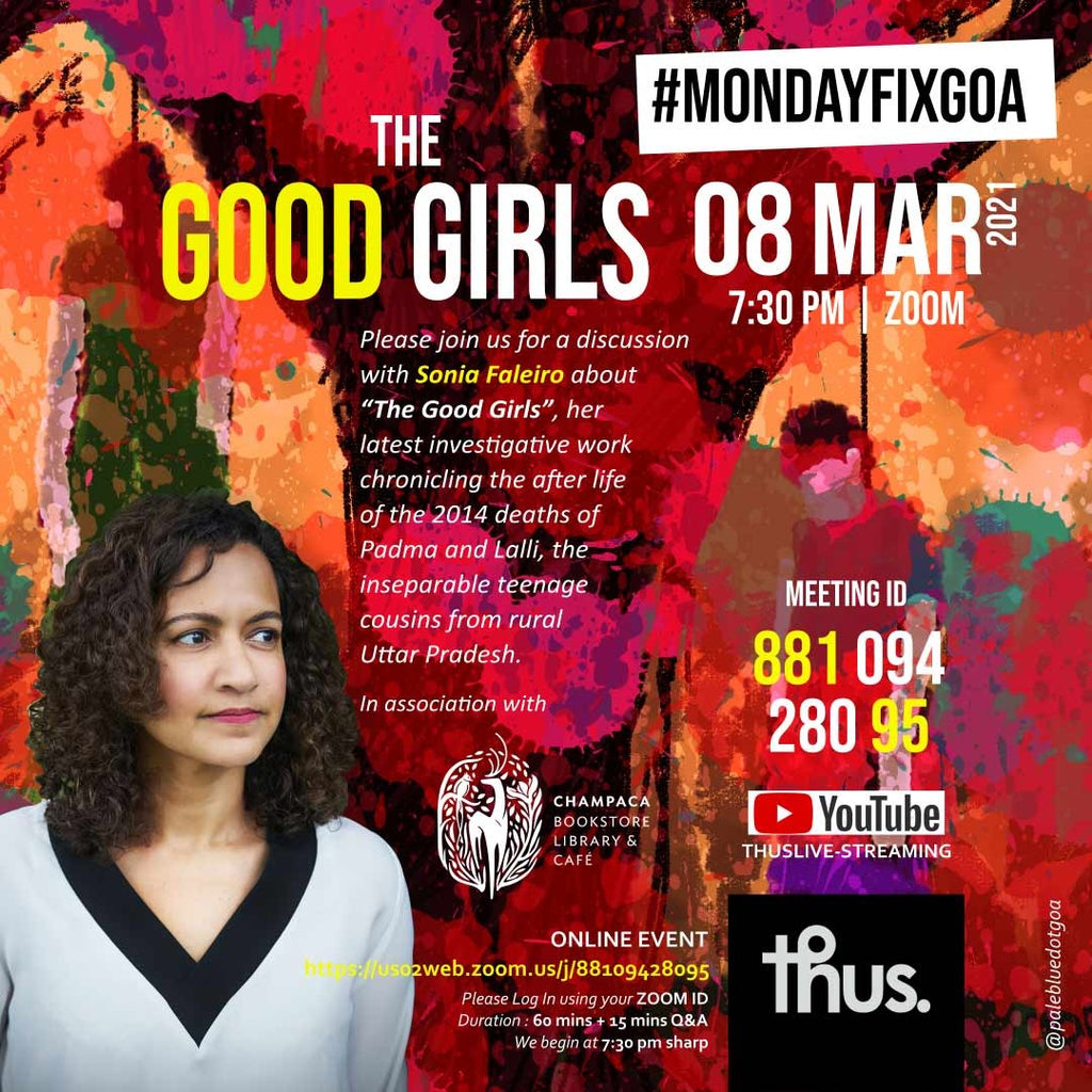 The Good Girls – Conversation with Sonia Faleiro