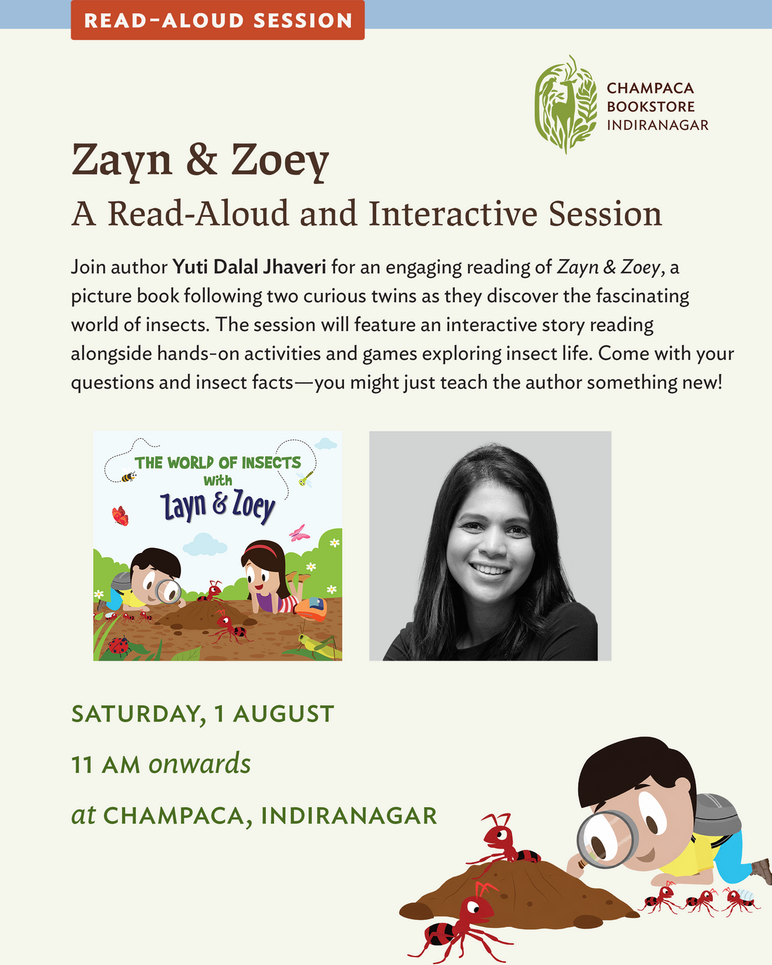 Storytelling Session: Zayn & Zoey by Yuti Jhaveri