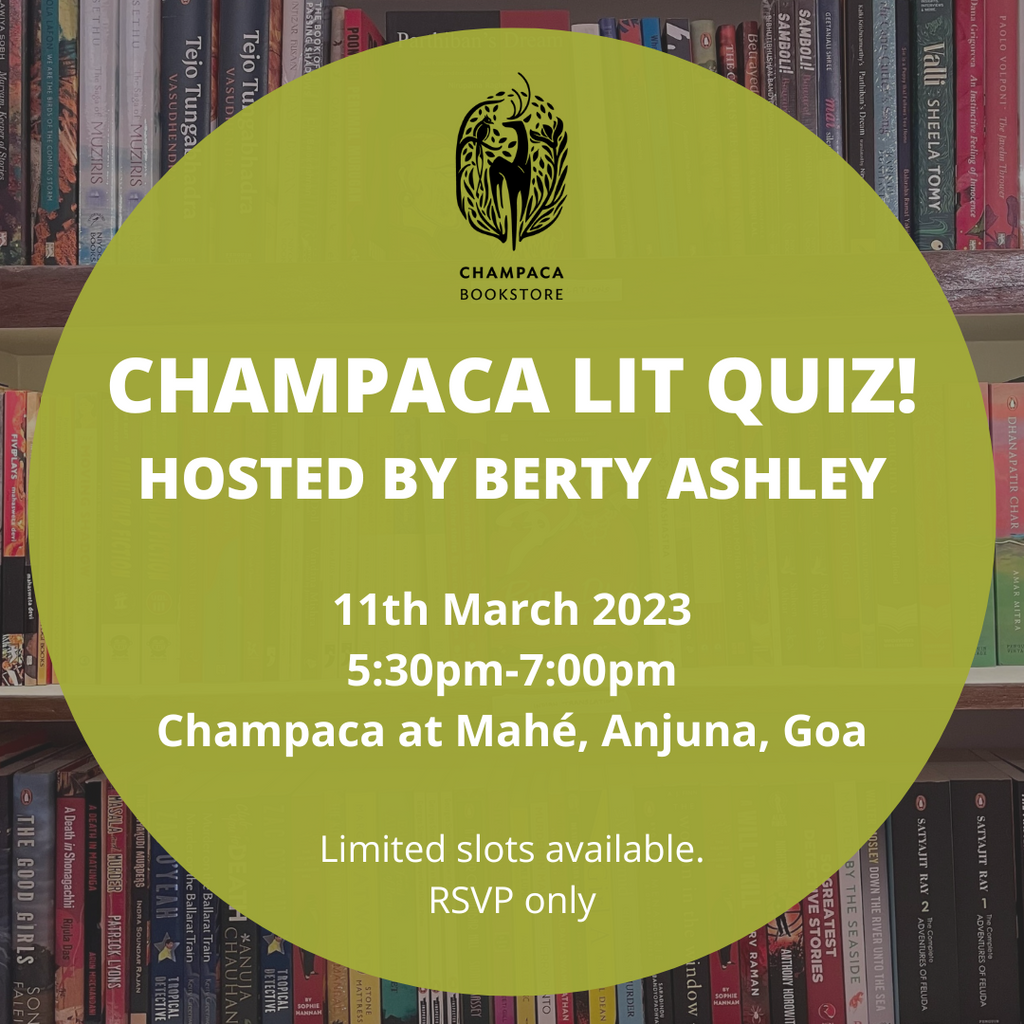A Lit Quiz hosted by Berty Ashley!