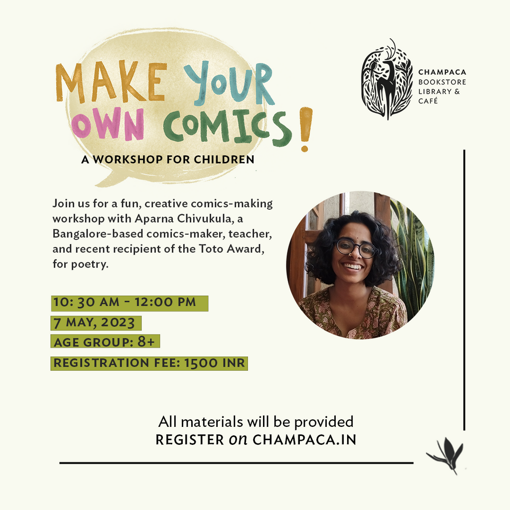 Make Your Own Comics at Champaca!