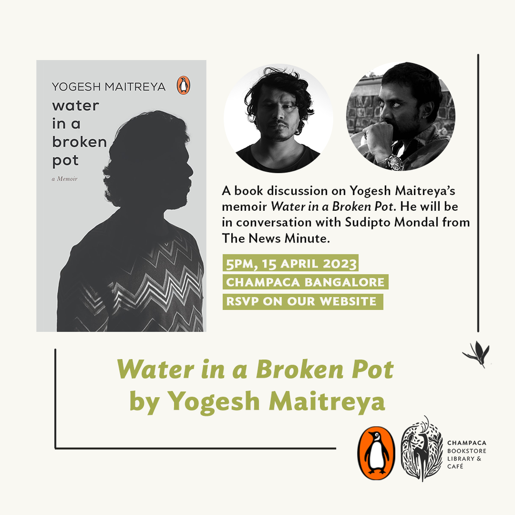 Water in a Broken Pot: Yogesh Maitreya's Book Release at Champaca