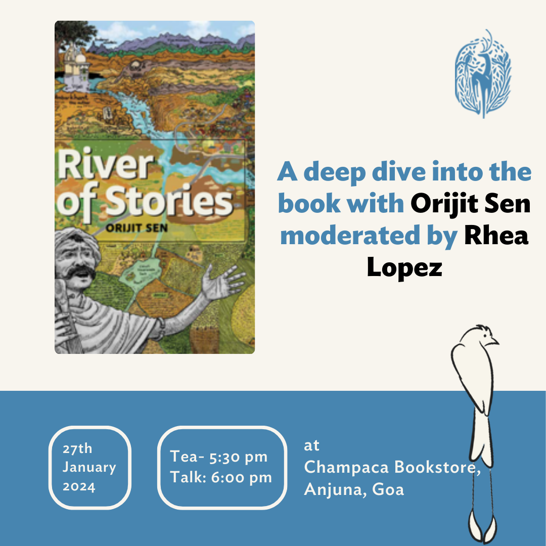 Orijit Sen in conversation with Rhea Lopez at Goa - Event RSVP