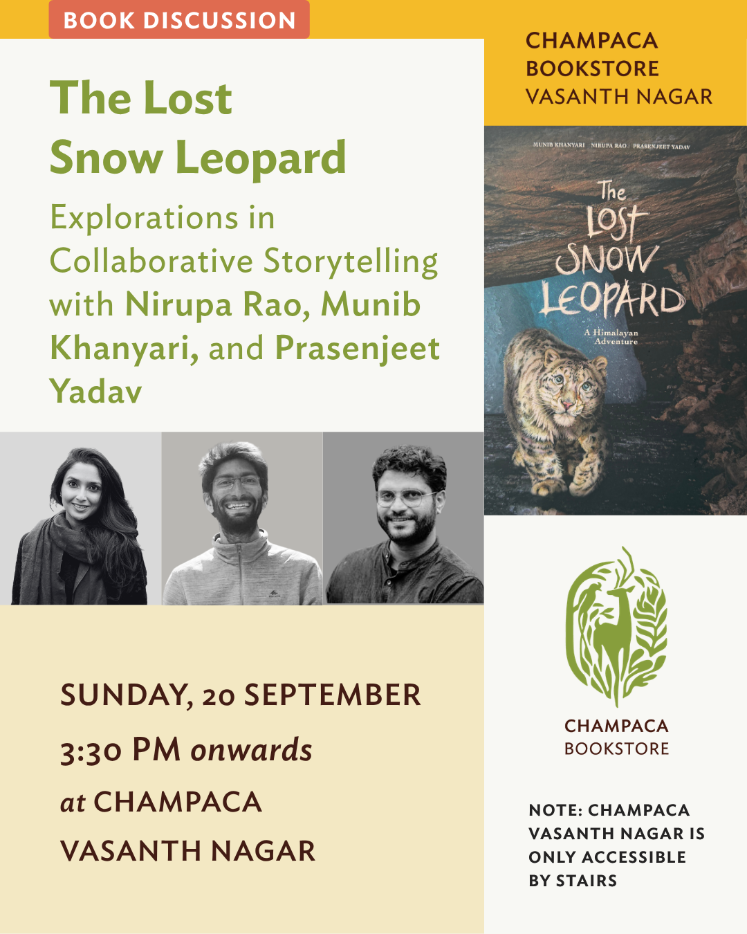 Book Launch | ‘The Lost Snow Leopard’: Explorations in Collaborative Storytelling