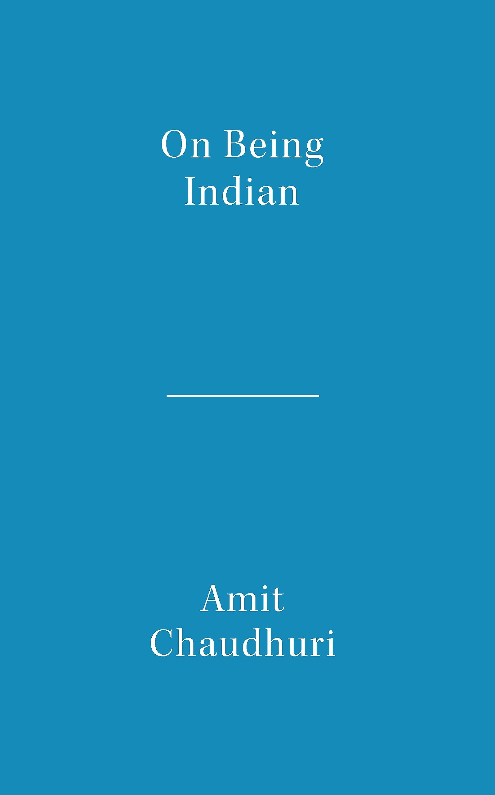 On Being Indian