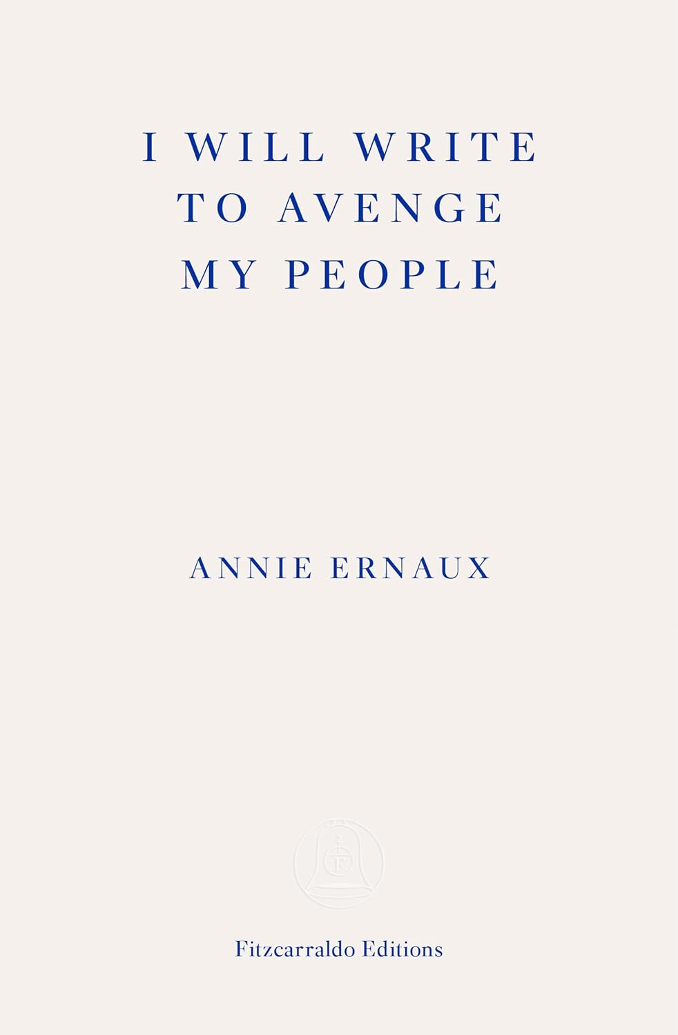 I Will Write to Avenge My People: The Nobel Lecture