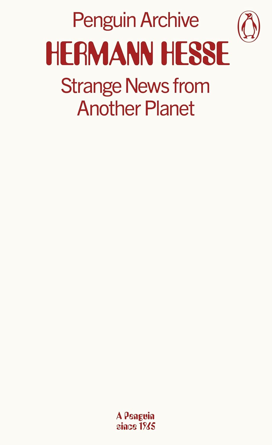 Strange News From Another Planet