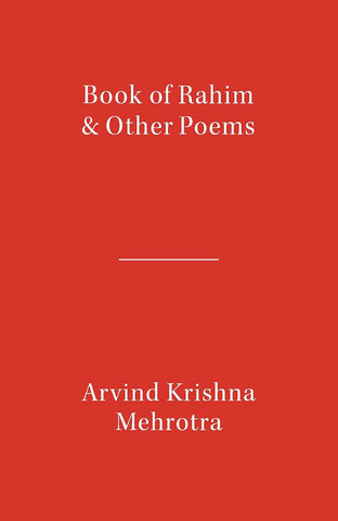 Book of Rahim & Other Poems