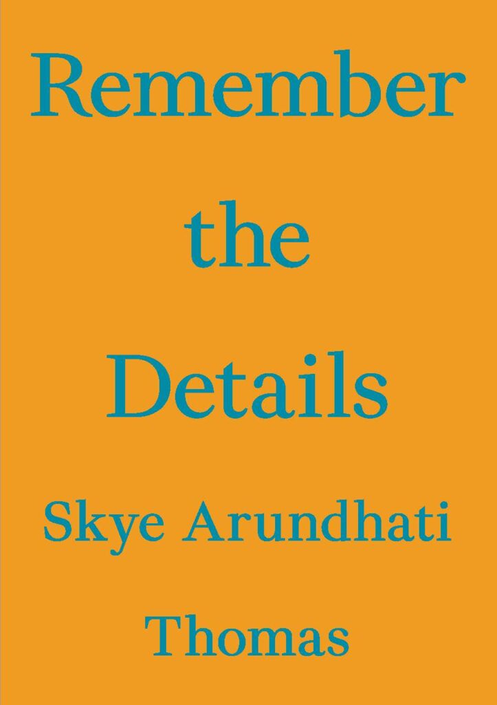 Remember The Details