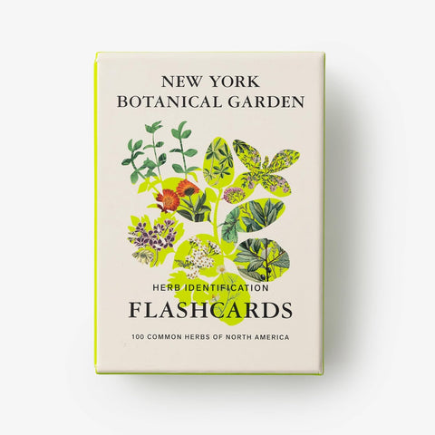 New York Botanical Garden Herb Identification Flashcards: 100 Common Herbs of North America
