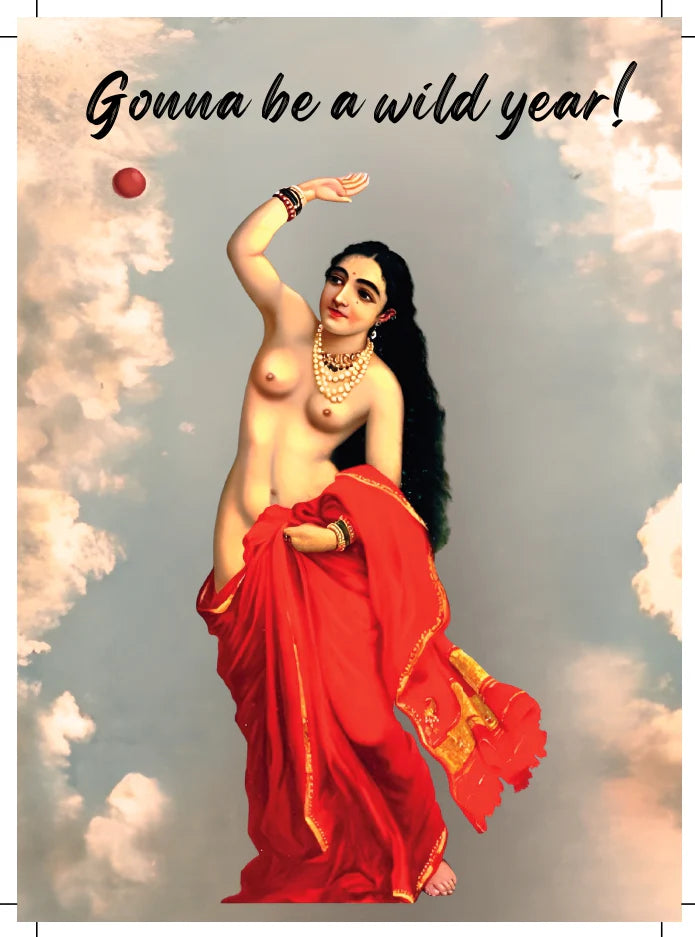 Daak Cheeky Postcard- For the Wild One