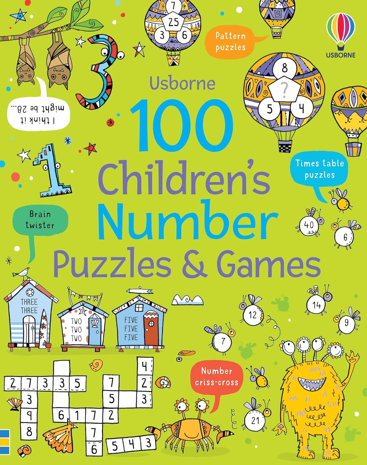 100 Children's Number Puzzles and Games