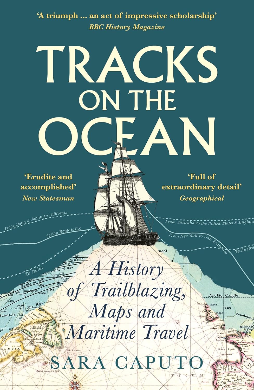 Tracks on the Ocean: A History of Trailblazing, Maps, and Maritime Travel