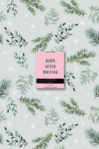Burn After Writing (Winter Leaves)