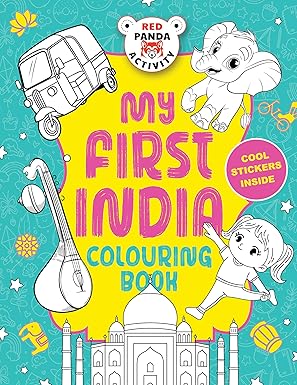 My First India Colouring Book