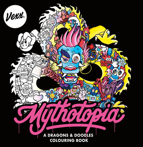 Mythotopia: A Dragons And Doodles Colouring Book