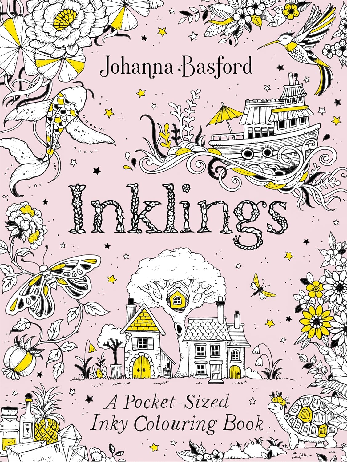 Inklings: A Pocket-Sized Inky Colouring Book
