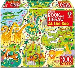 At the Zoo - Usborne Book and Jigsaw