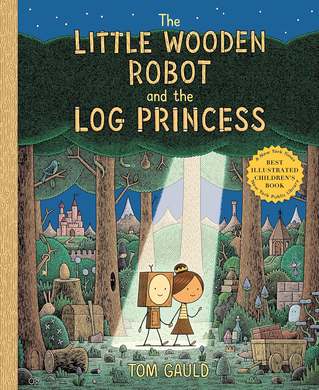 The Little Wooden Robot and the Log Princess