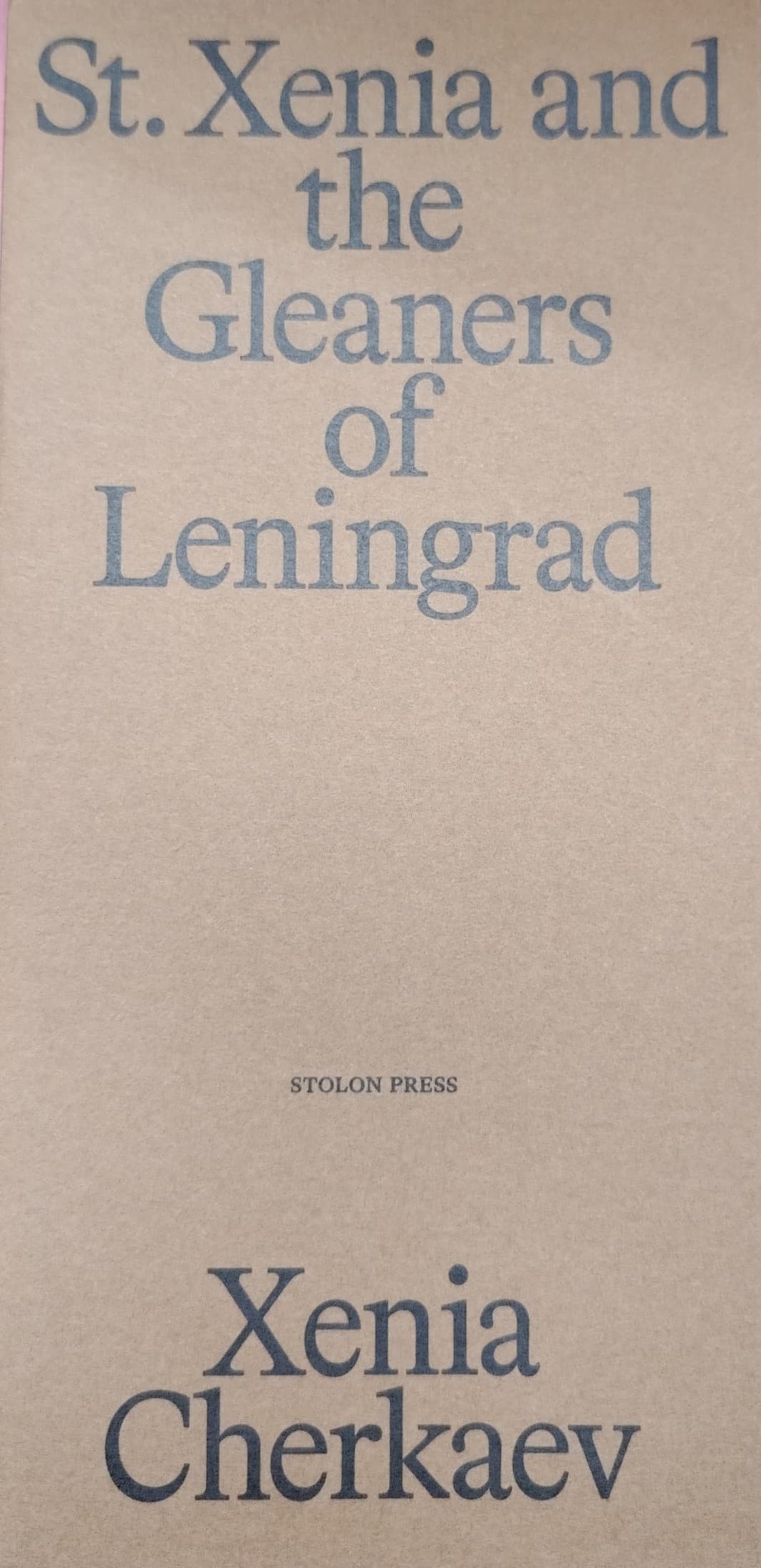 St. Xenia And The Gleaners Of Leningrad