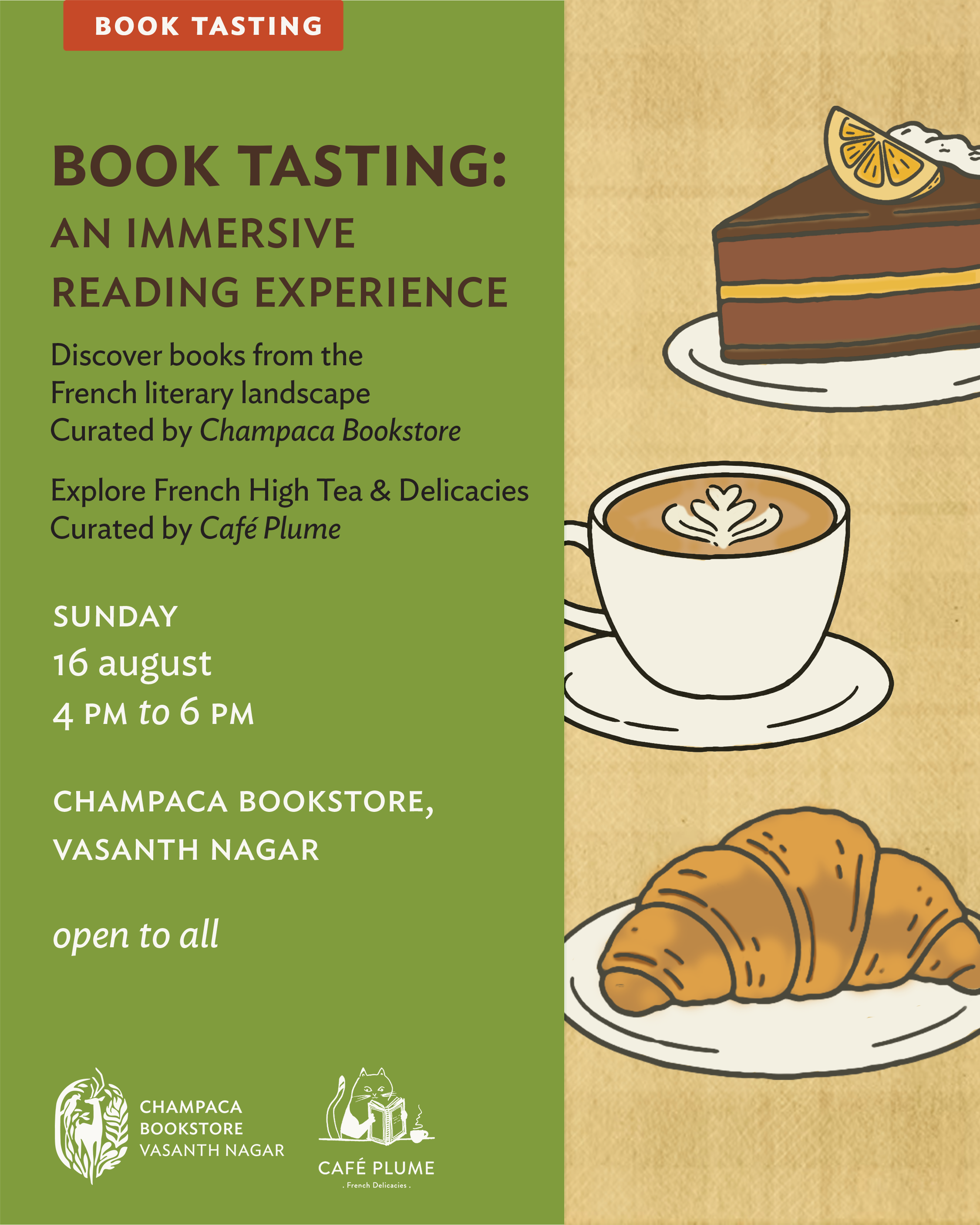 BOOK TASTING: Stories and Flavours from France
