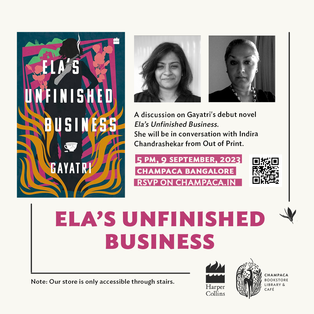 Ela's Unfinished Business: Event RSVP
