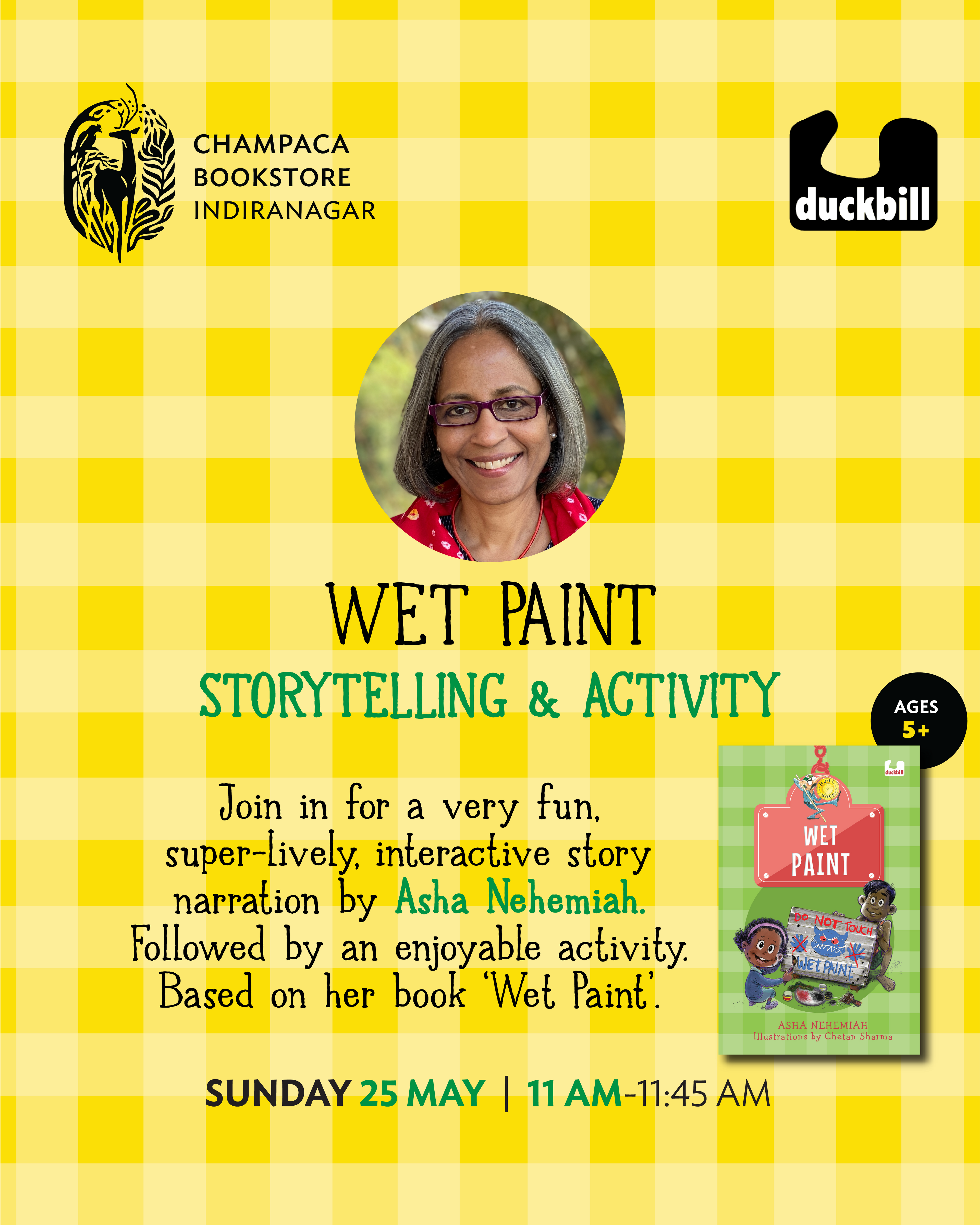 WET PAINT: Storytelling and Activity