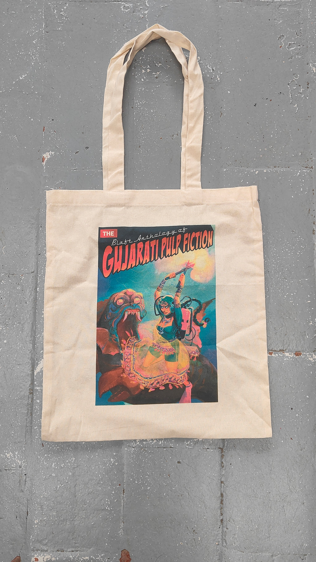 Blaft's Gujarati Pulp Fiction Tote Bag