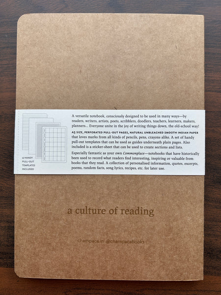 Champaca — Commonplace Notebook (Brown)
