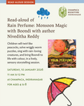 Read Aloud and Activity: Rain Perfume – Monsoon Magic with Boondi | Champaca Bookstore, Indiranagar | Saturday, 10 January 2026 | 11 AM onwards