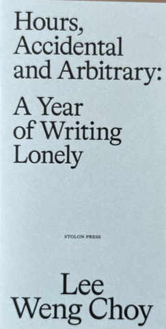 Hours, Accidental And Arbitrary: A Year Of Writing Lonely
