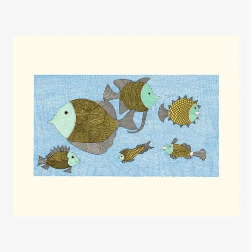 A SHOAL OF FISH (Print)