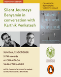 Silent Journeys: Book Launch with Benyamin and Karthik Venkatesh | 12 October 2025 | Champaca Bookstore,Vasanth Nagar