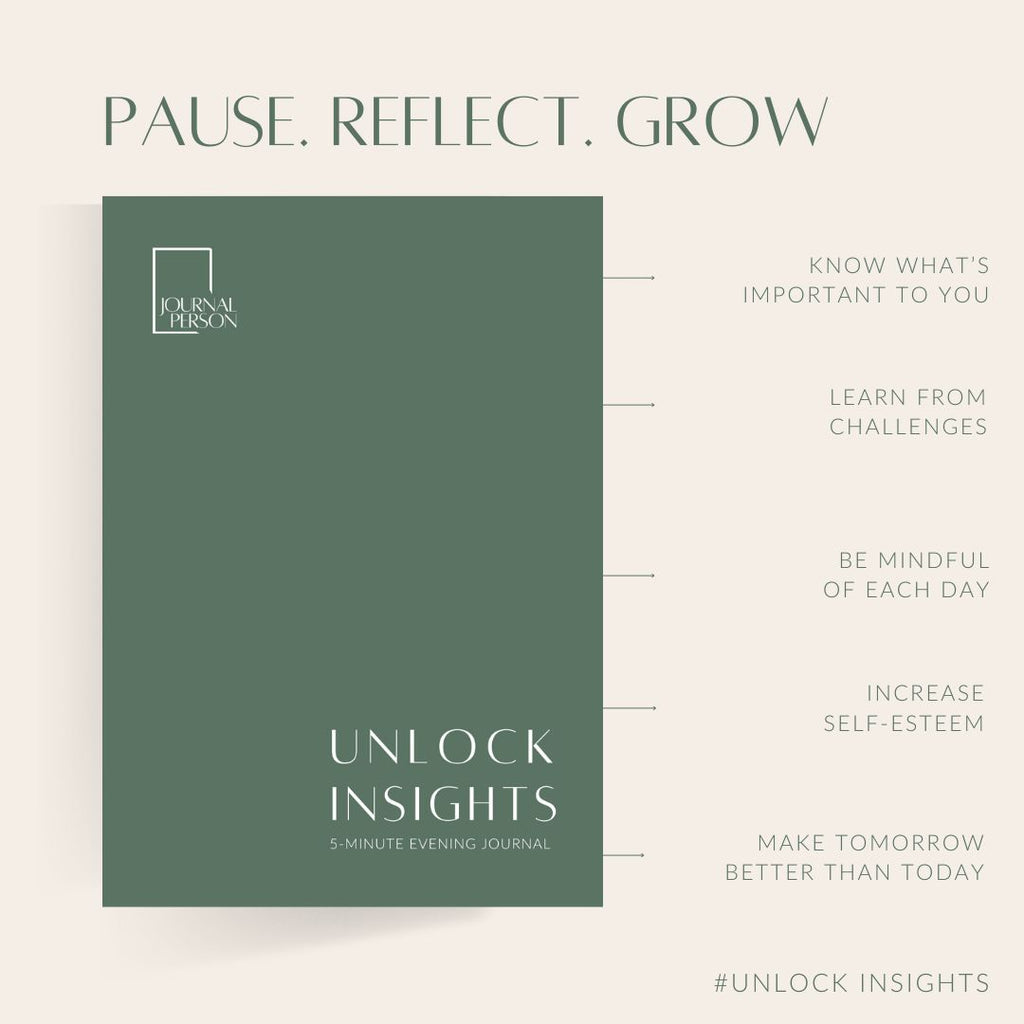 Unlock Insights - A 5-minute evening journal