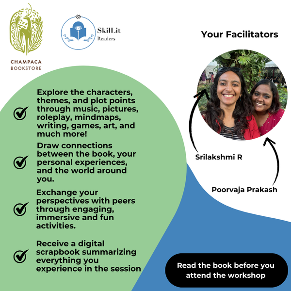 A Literary Journey with The Bangalore Detectives Club: SkilLit in collaboration with Champaca| Champaca, Indiranagar