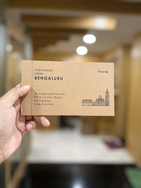 Postcards from Bangalore (AR-Enabled Tearable Book – Set of 20)