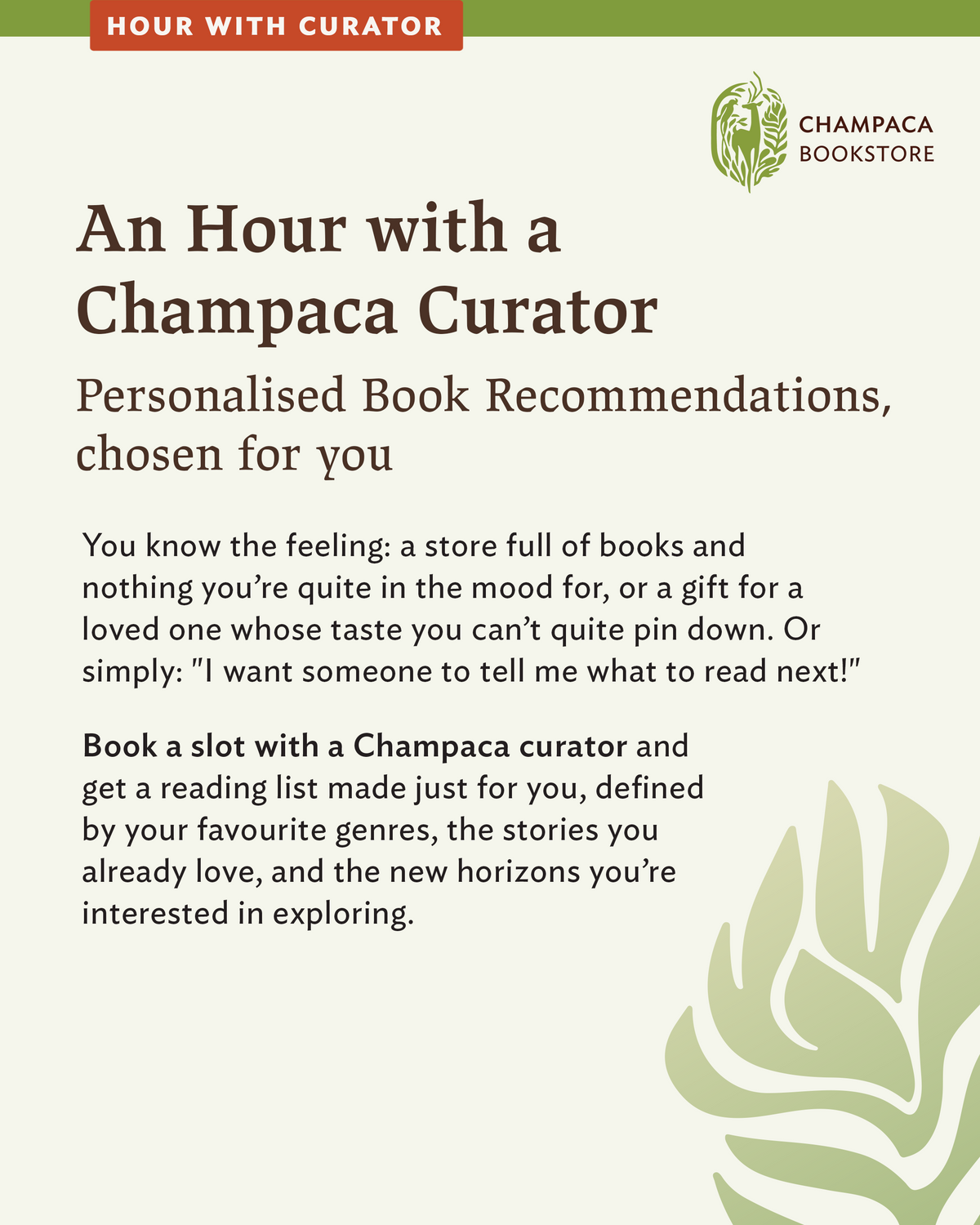 An Hour With A Champaca Curator